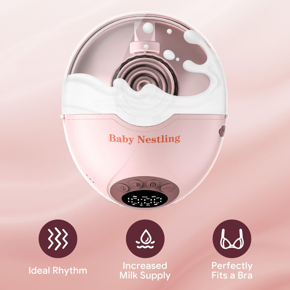 Baby Nestling two-pack gray for shared pumping needs