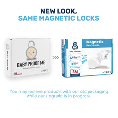 Baby Proof Me 3-keys set shown for easy access and quick cabinet release.