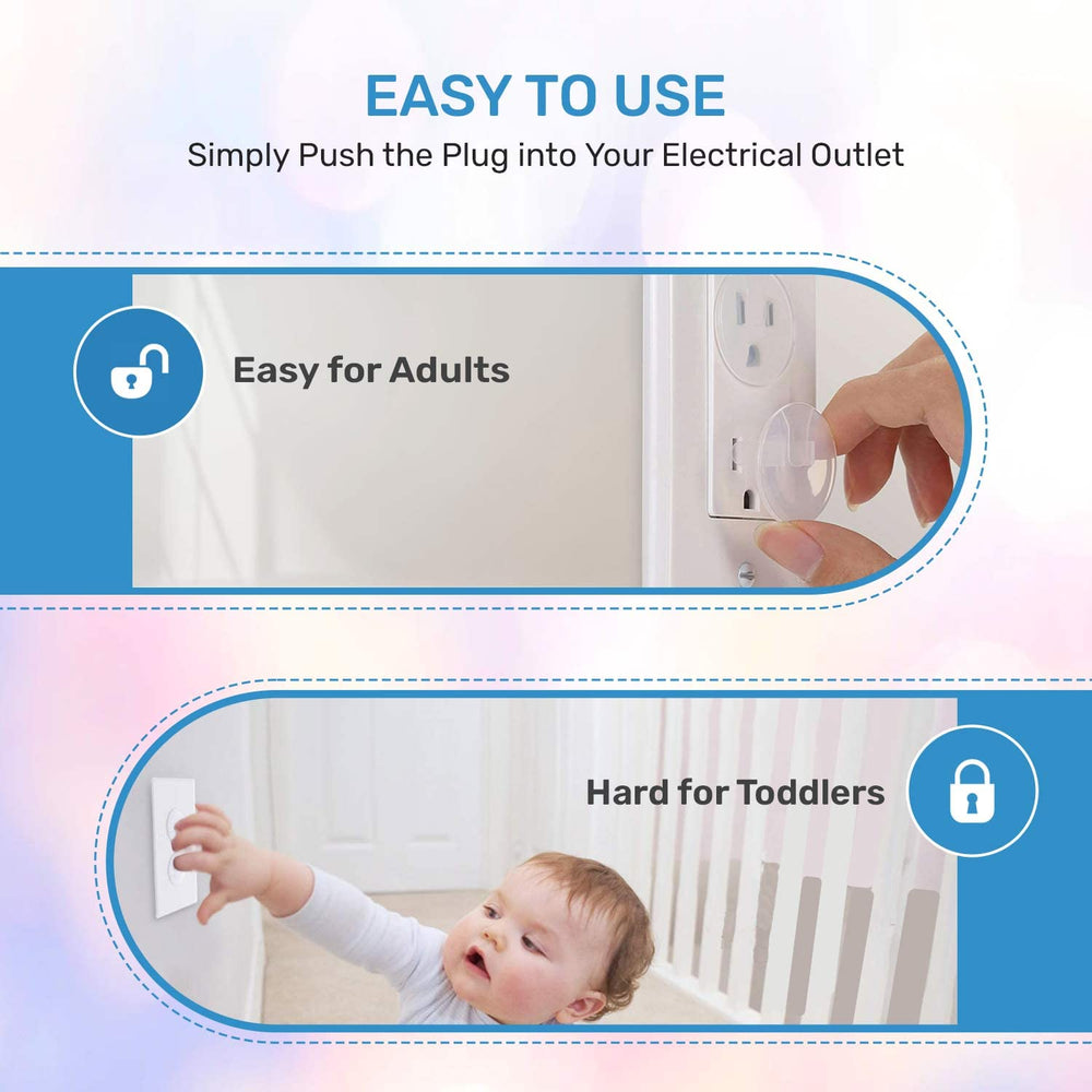 Easy installation with Baby Proof Me design for adults, difficult for curious children to remove.