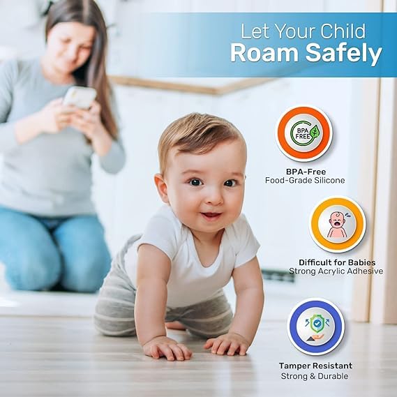Baby Proof Me clear guards stay discreet and yellowing-free for long-term use