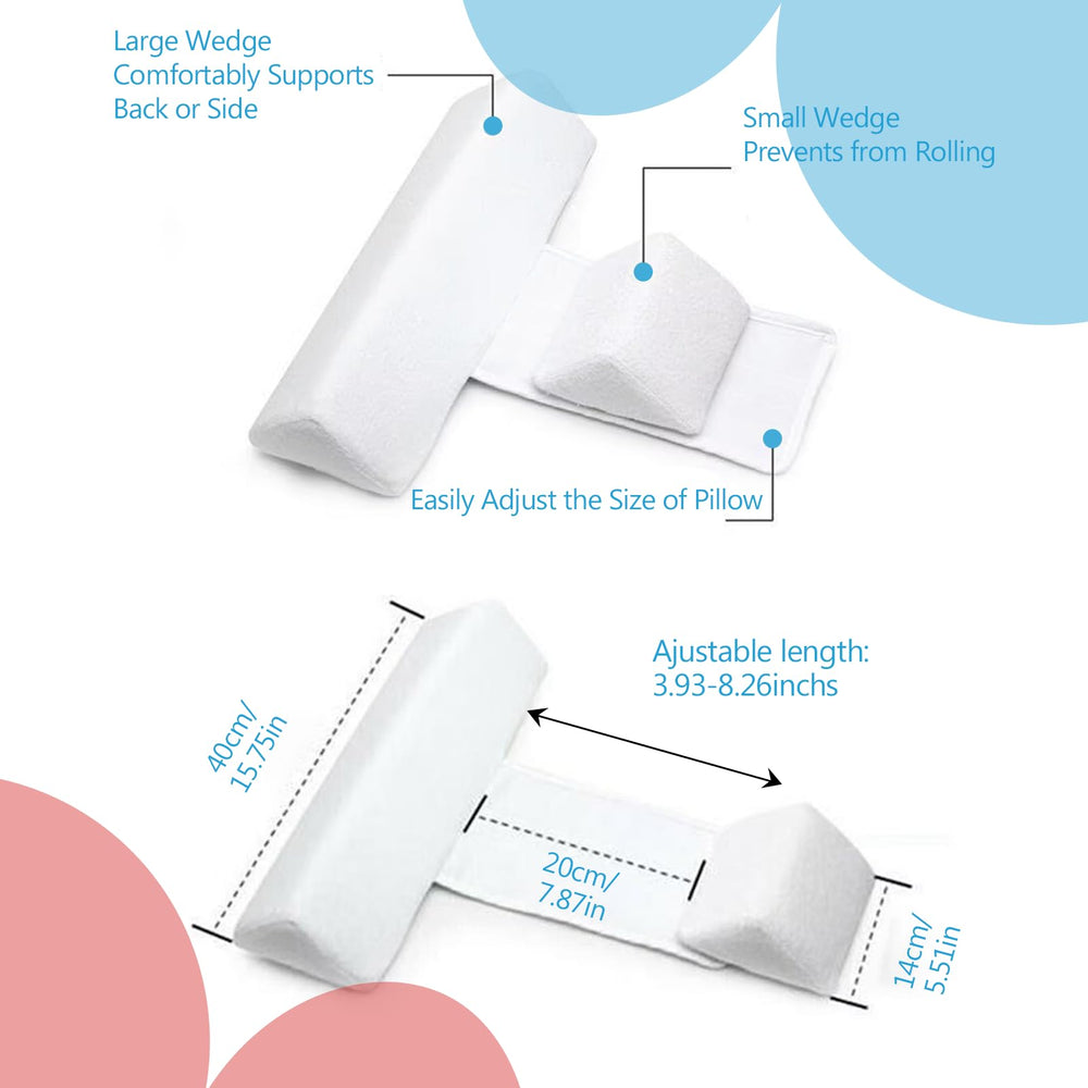 Baby Side Sleeper Wedge invisible zipper design prevents snagging and injuries.