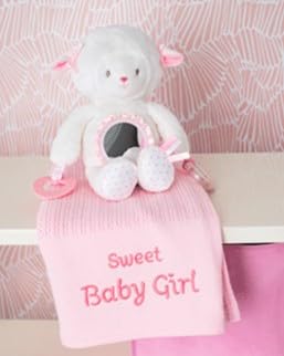 Baby Starters 30x40 inch blanket size provides ample coverage for newborns and toddlers.