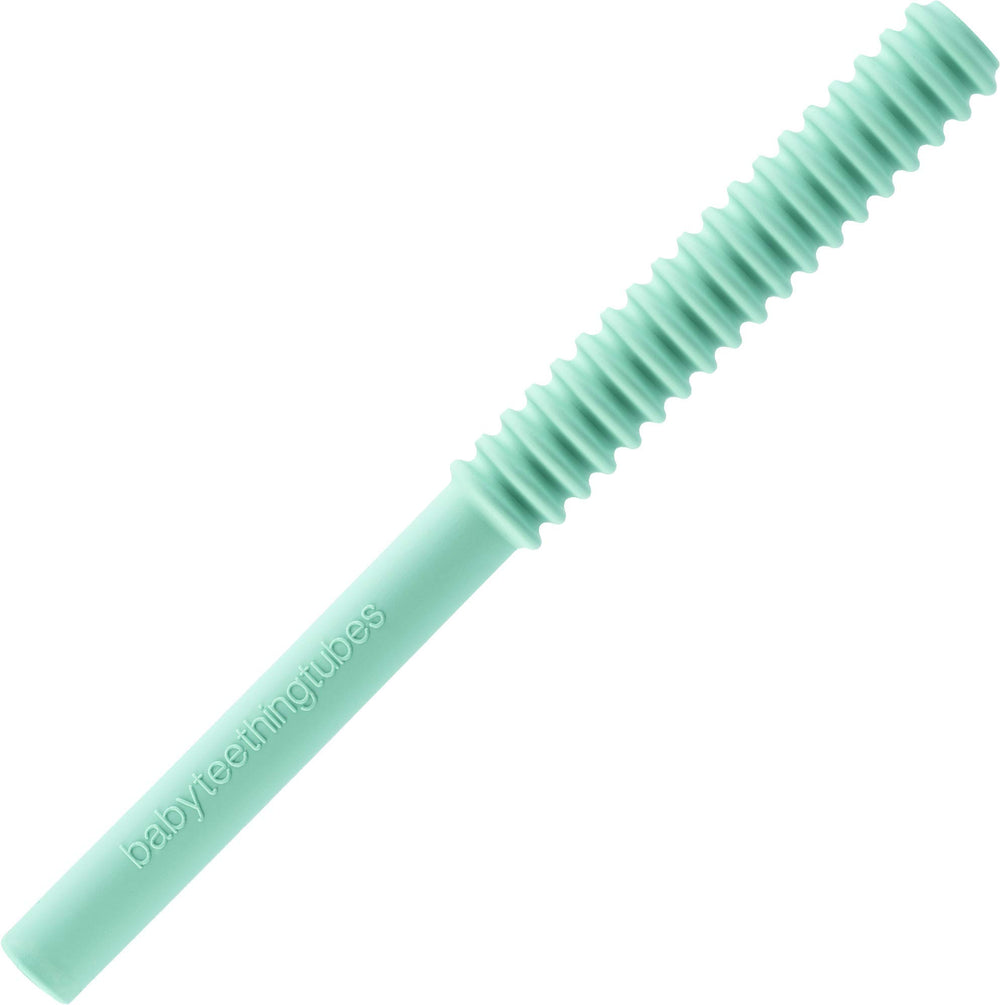Baby Teething Tubes soft chewy toy for soothing gums with counter pressure