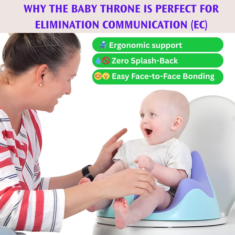 Baby Throne training booklet with QR video guides.