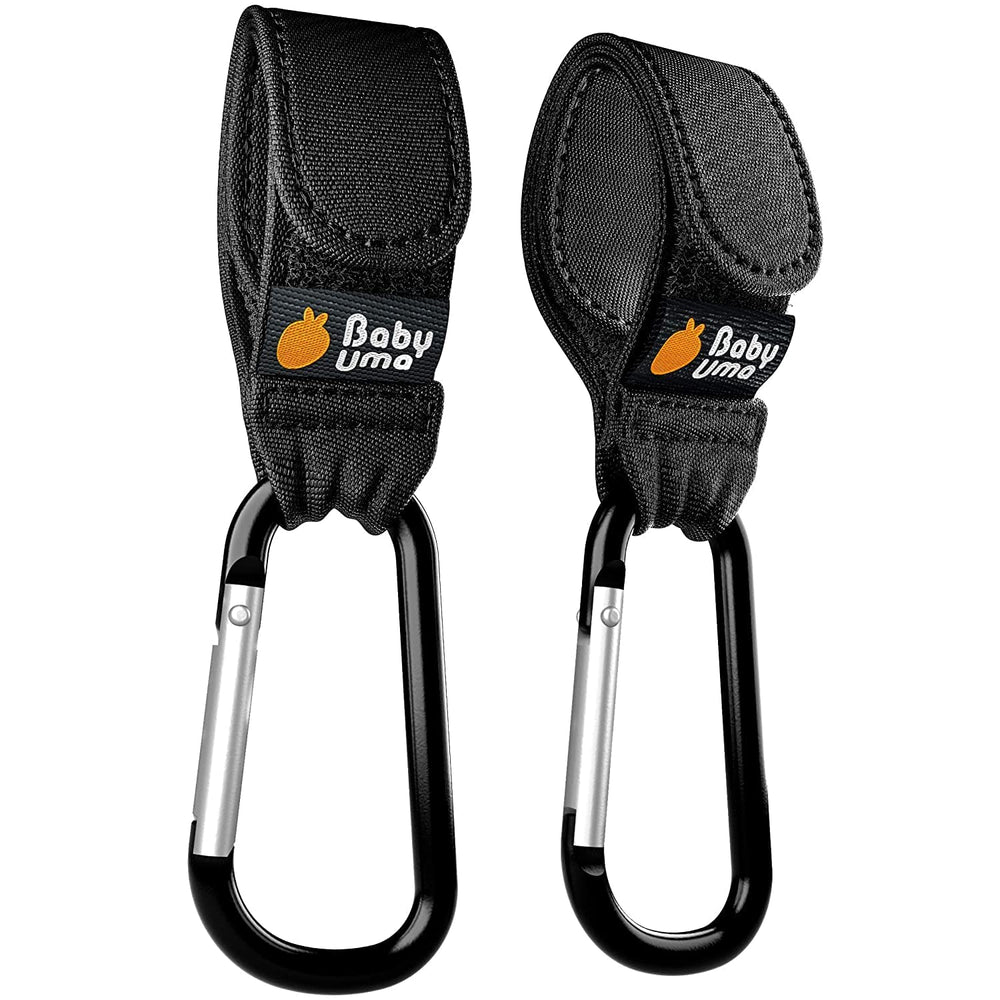 Baby Uma stroller hooks Clean minimalist design blends with any stroller setup