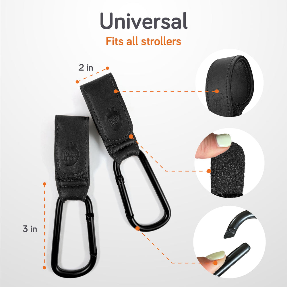 Baby Uma pack of two hooks for double the carrying power