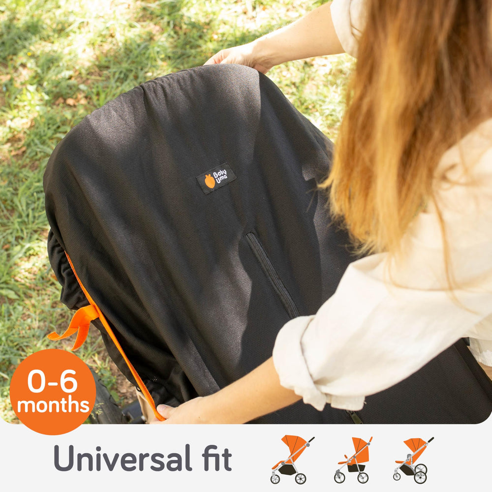 Baby Uma UPF 50+ protection shade for sunny walks with baby