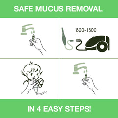 BABY-VAC cleaning brush included for easy hygiene.