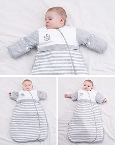 Premium natural fabric feels luxuriously soft against baby's skin.