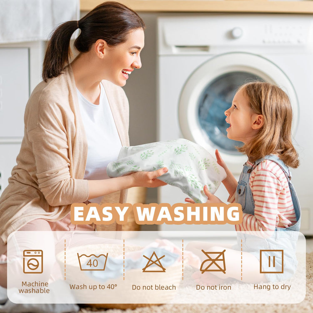 BabyAlly towel used as a soft post-bath wrap or light blanket for comfort.