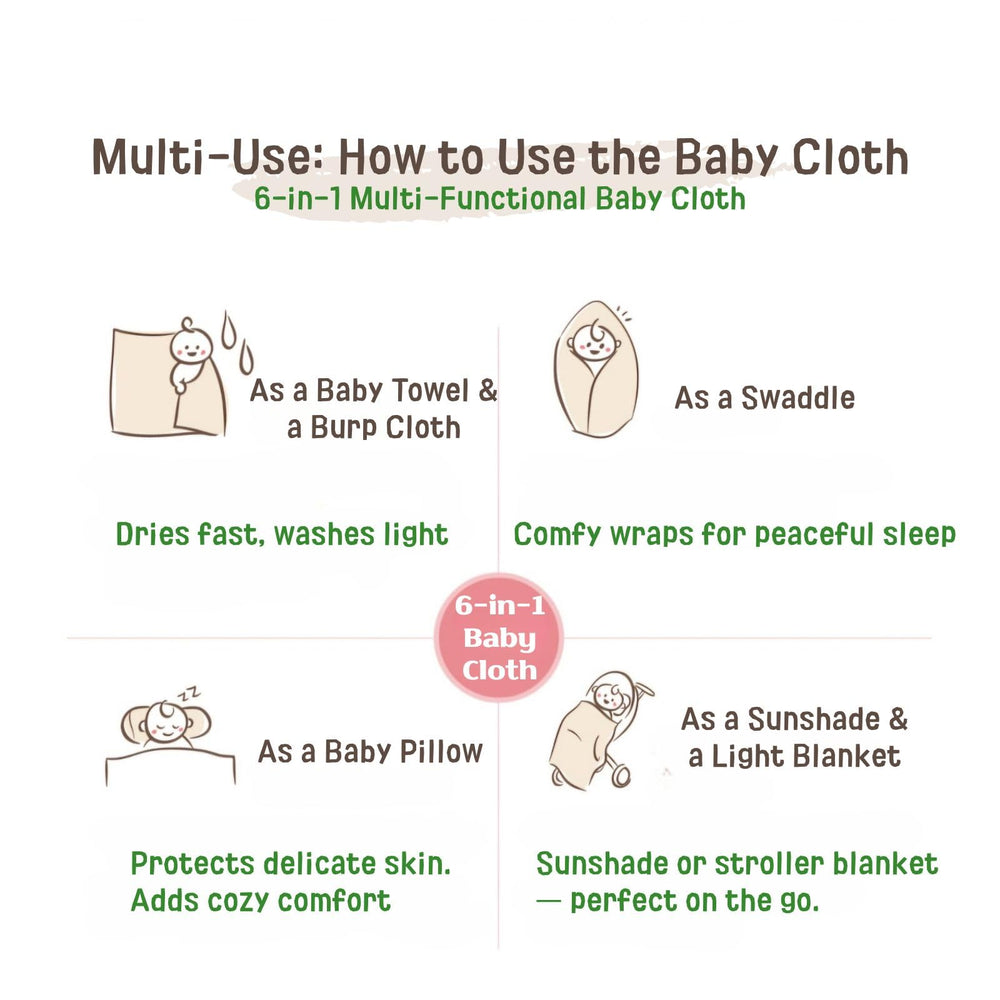 Babyan Organic Baby Cloths gift-ready packaging for premium baby gifting.