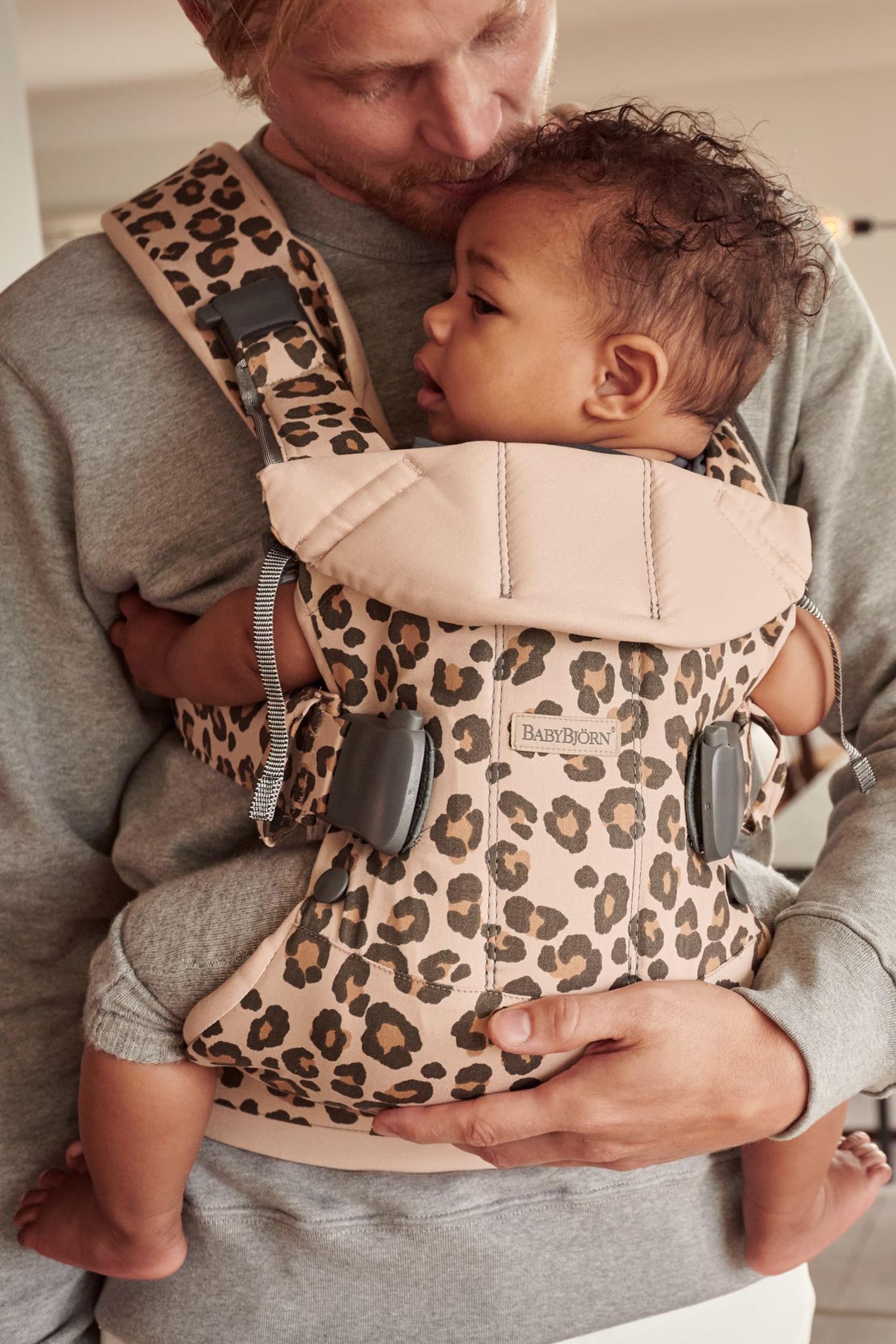 BabyBjörn Baby Carrier One four-way carry for versatility.