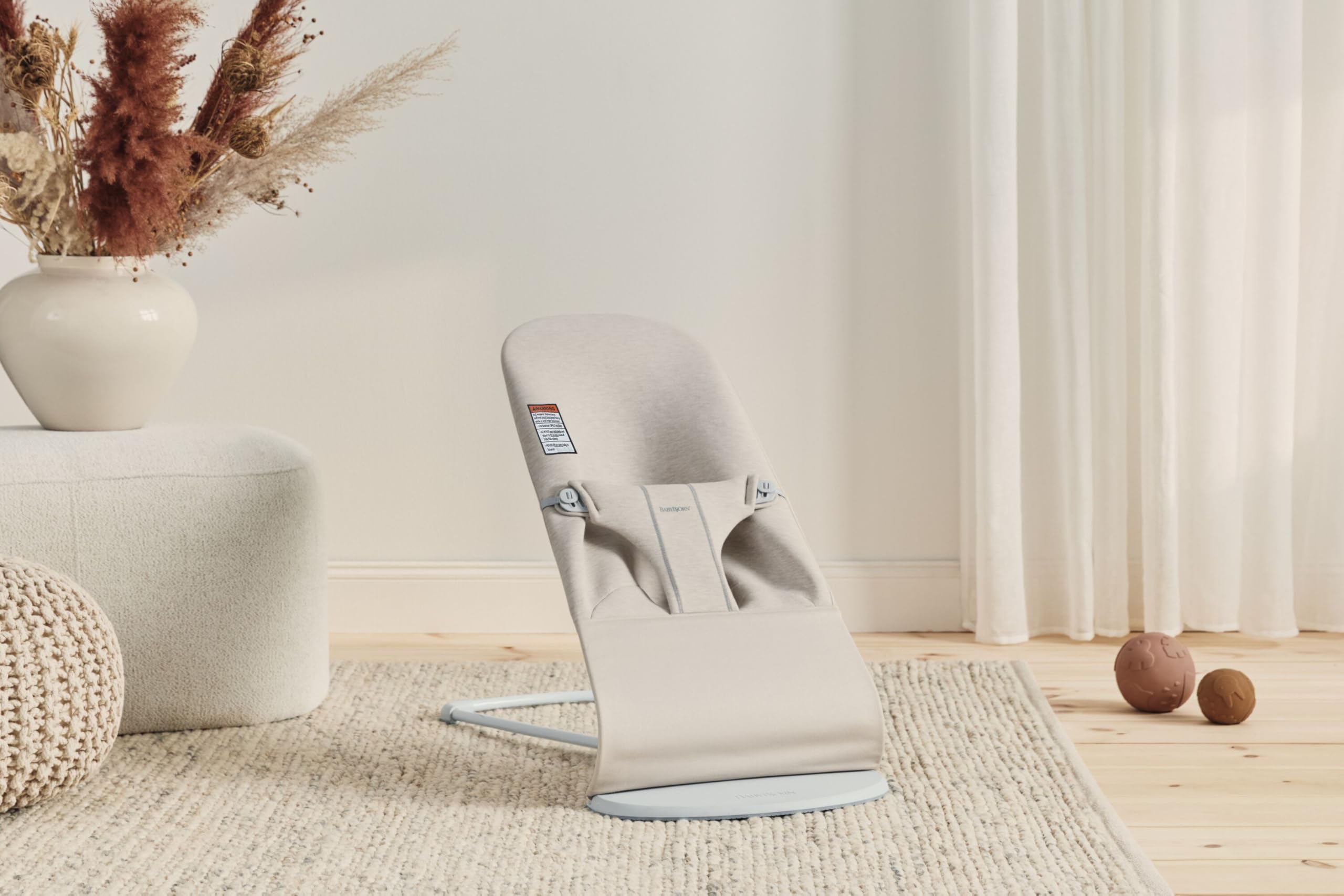 BabyBjörn Bouncer Bliss 3D jersey fabric for soft breathable comfort