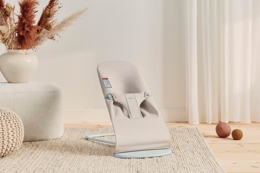 BabyBjörn Bouncer Bliss 3D jersey fabric for soft breathable comfort