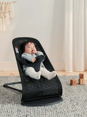 Bouncer Bliss laid flat for compact storage and easy transport.