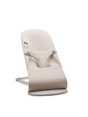 BabyBjörn Bouncer Bliss light beige with compact frame for easy portability