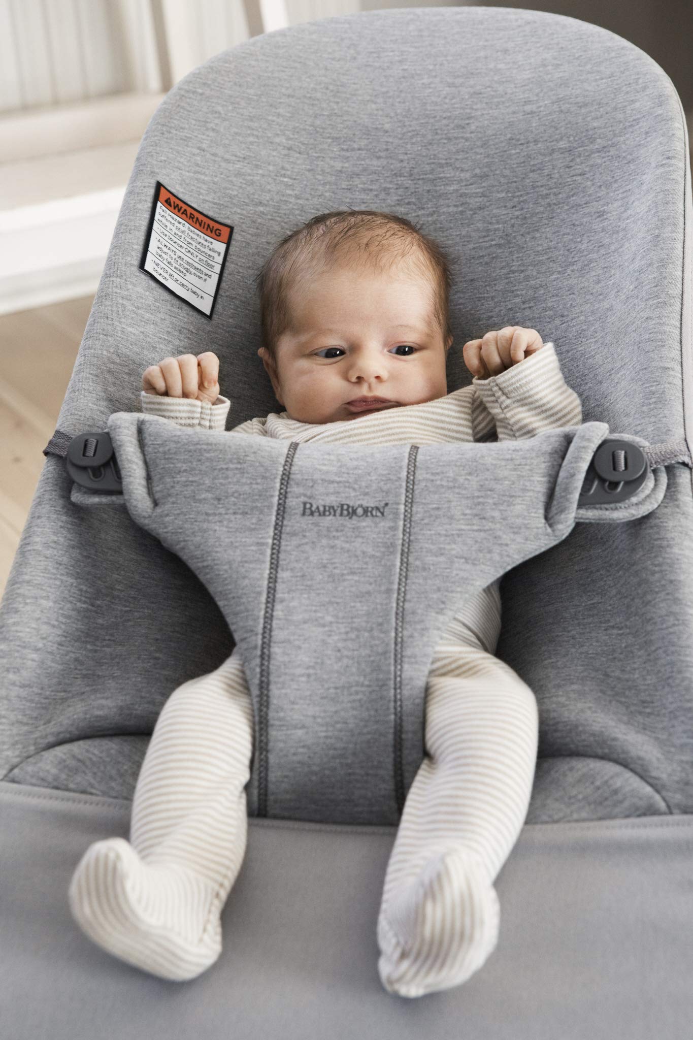 BabyBjörn Bouncer Bliss lightweight and portable design for easy travel