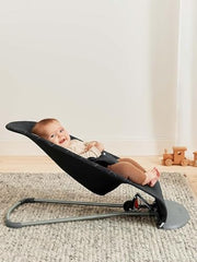 BabyBjörn Bouncer Bliss transforms from newborn bouncer to toddler chair.