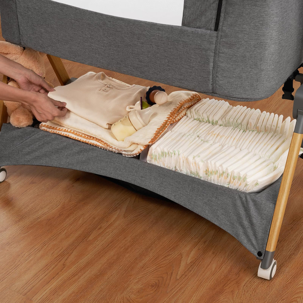 babyboat Cozy2 thick cotton mattress with easy-to-change sheet