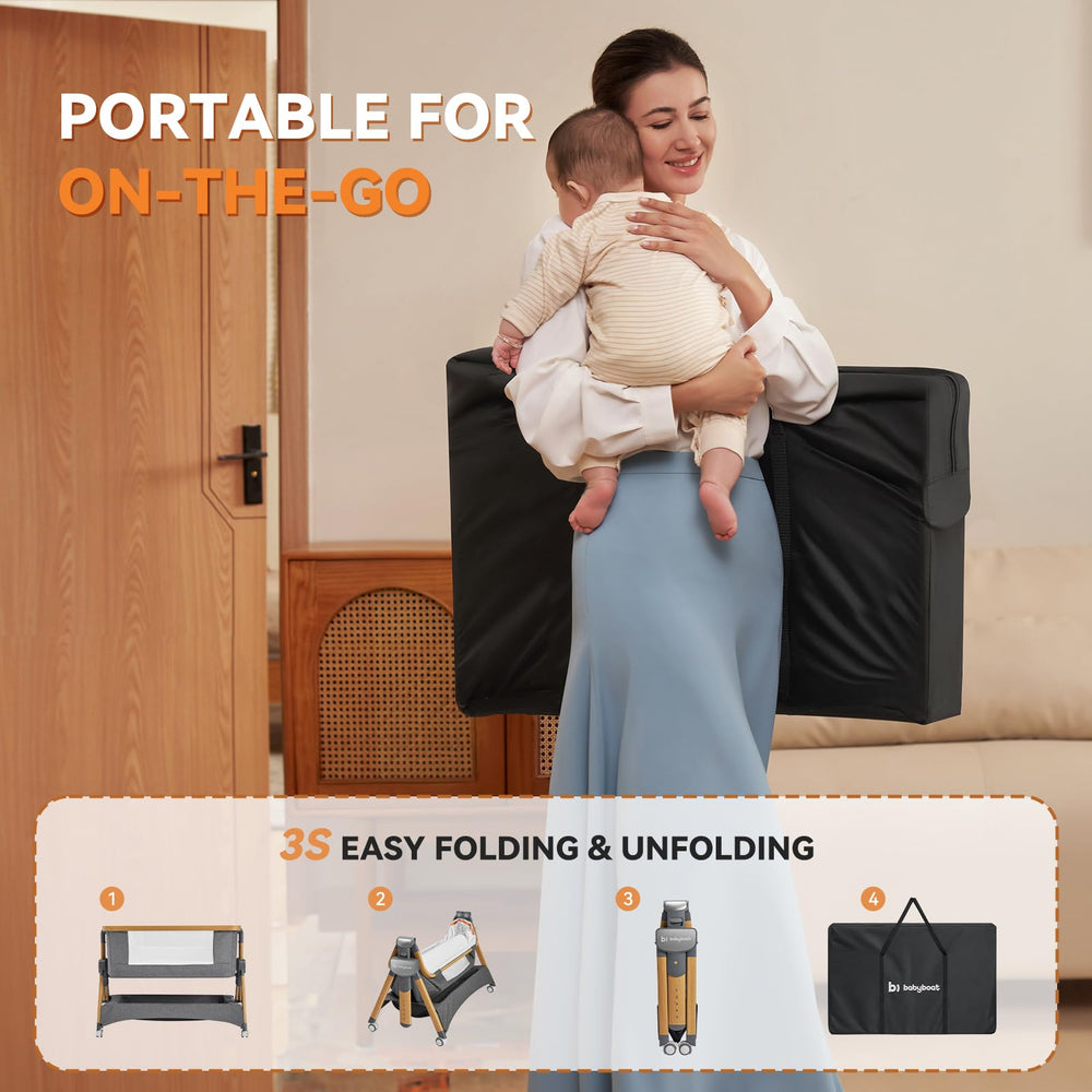 babyboat Cozy2 incline mode supports comfortable feeding sessions