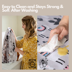 BABYBOET Splat Mat non-slip bottom prevents shifting during meals