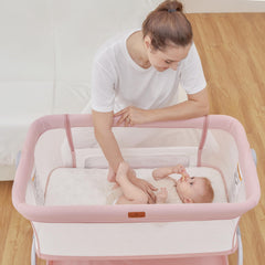 BabyBond baby bassinet 3in1 design keeps newborns close and grows with them.