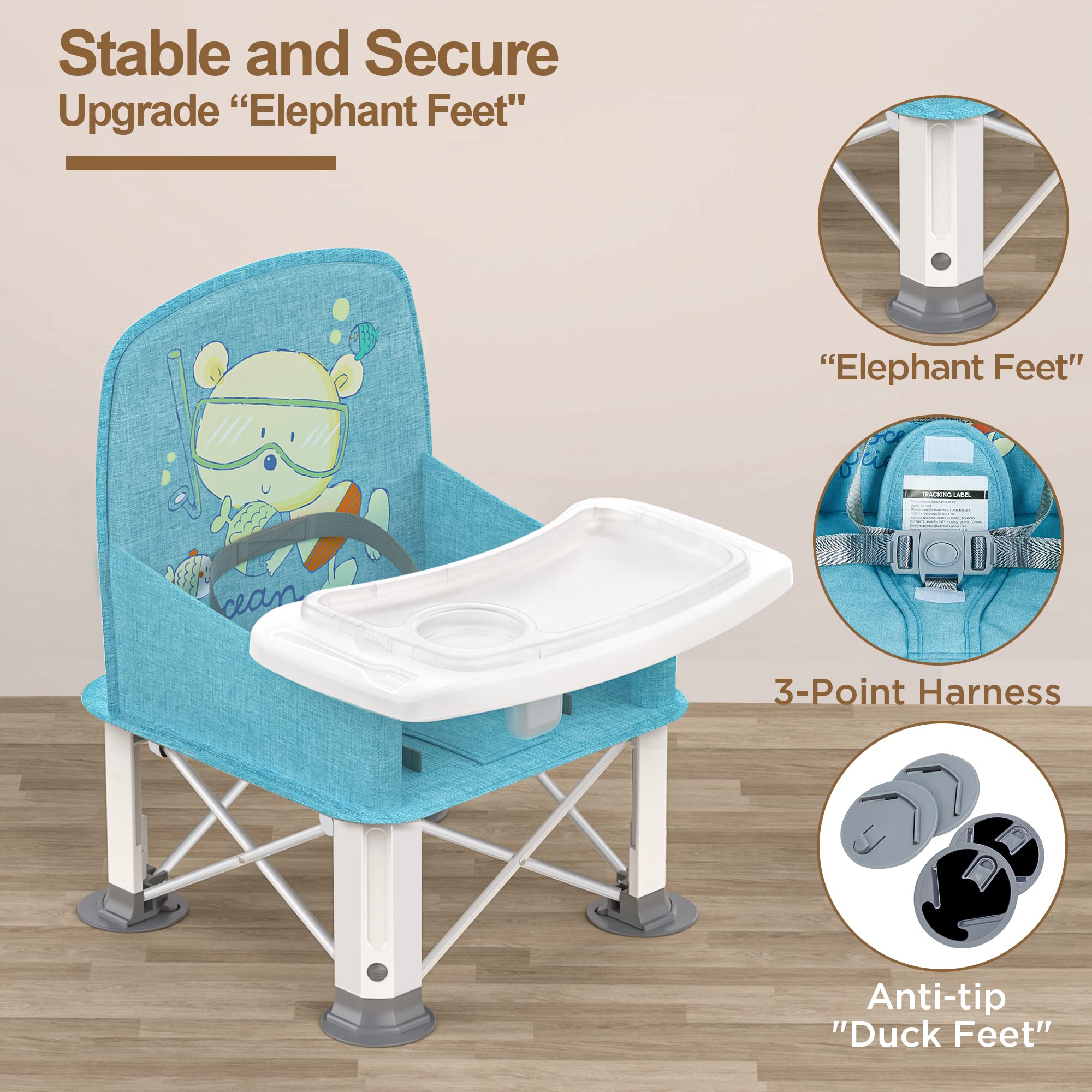 BabyBond machine-washable fabric cushion cover for easy care