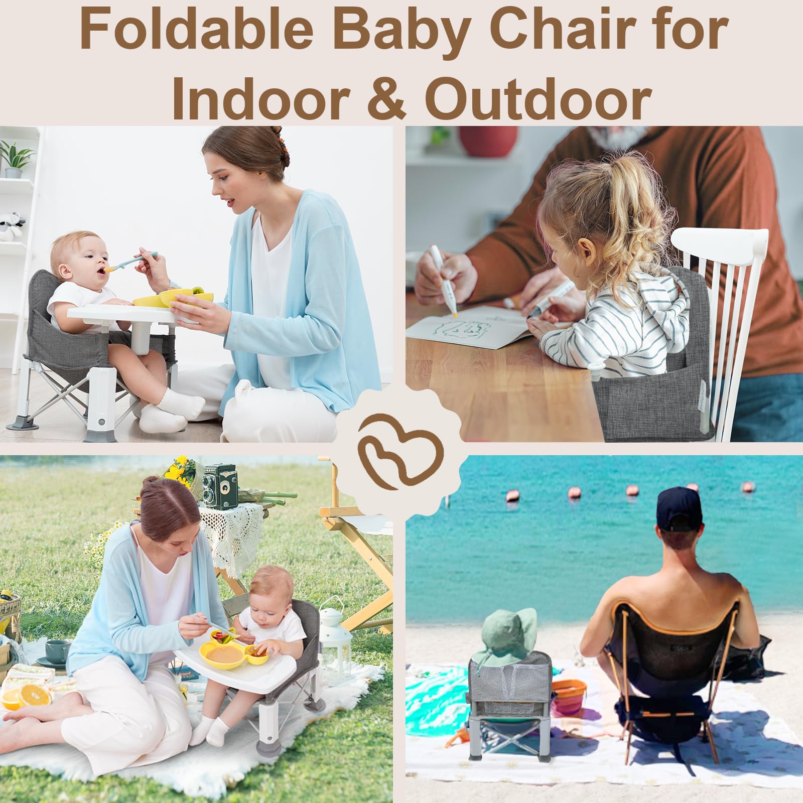 Washable cushion keeps BabyBond seat clean and comfortable
