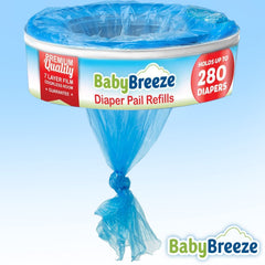 Compatible with Munchkin Step pails for versatile diaper disposal.