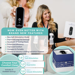 BabyBuddha 2.0 soft stimulation mode enables gentle expression during sessions.