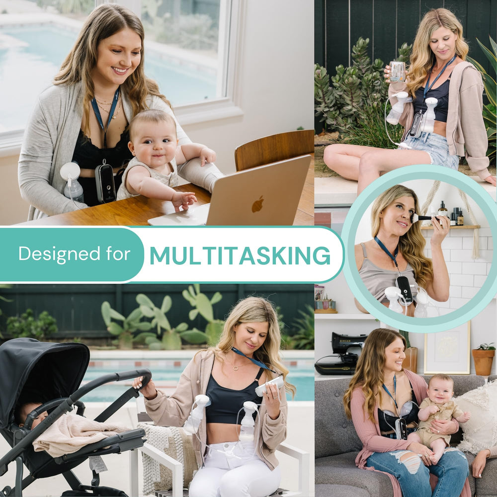 BabyBuddha 2.0 operates quietly for discreet pumping at work or travel.