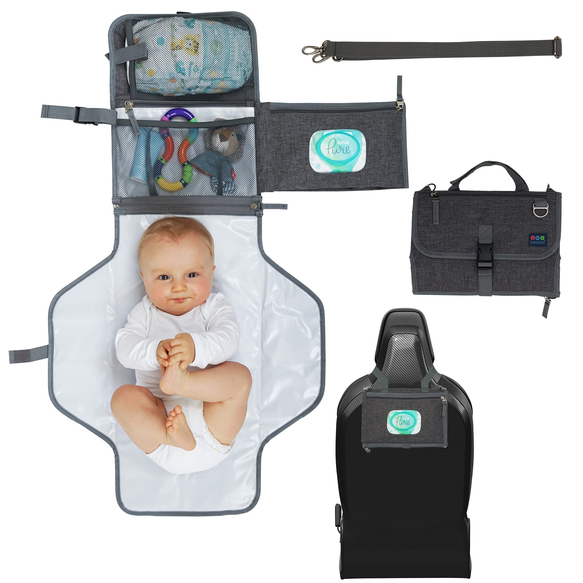 Babybund easy-clean pockets simplify quick maintenance after use.