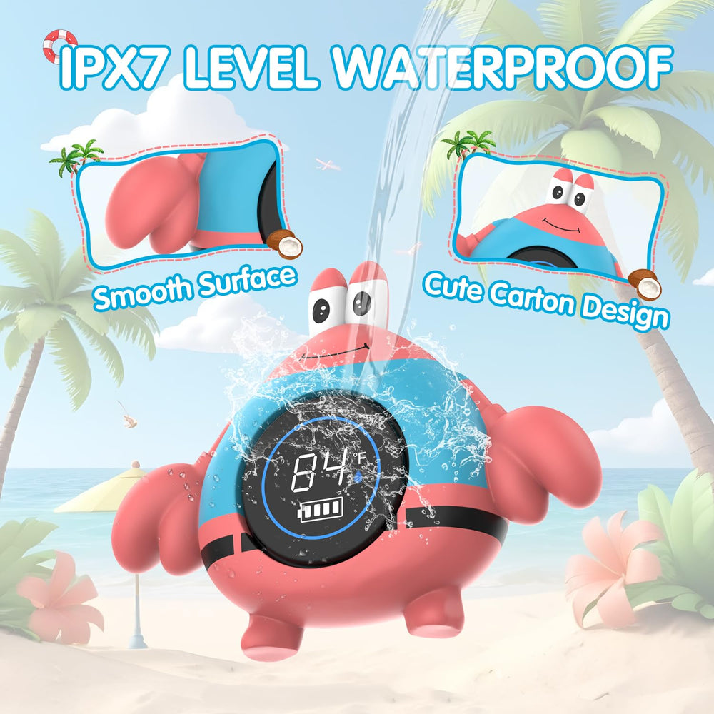 BabyElf Automatic sensing activates in water without buttons for hassle-free readings