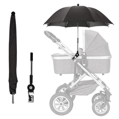 Babyfond stroller parasol with 360-degree adjustment for flexible sun coverage.