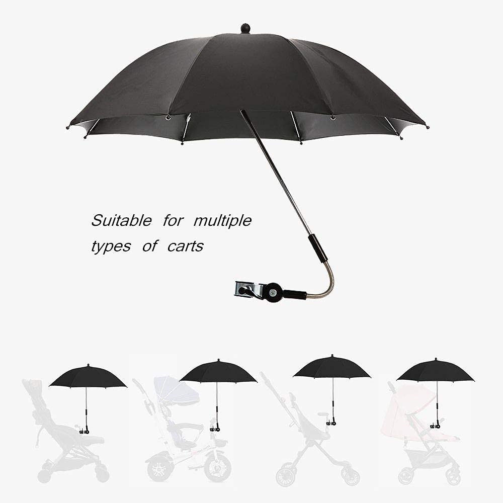 Babyfond universal fit for strollers, wheelchairs, beach chairs, and bikes.