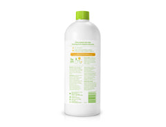 Foamy texture of Babyganics shampoo and body wash ideal for bath time