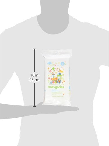 Plant-derived cleaning power of Babyganics wipes tackling grime