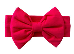 BABYGIZ baby headband with a red big bow, keeps hair tidy and cute
