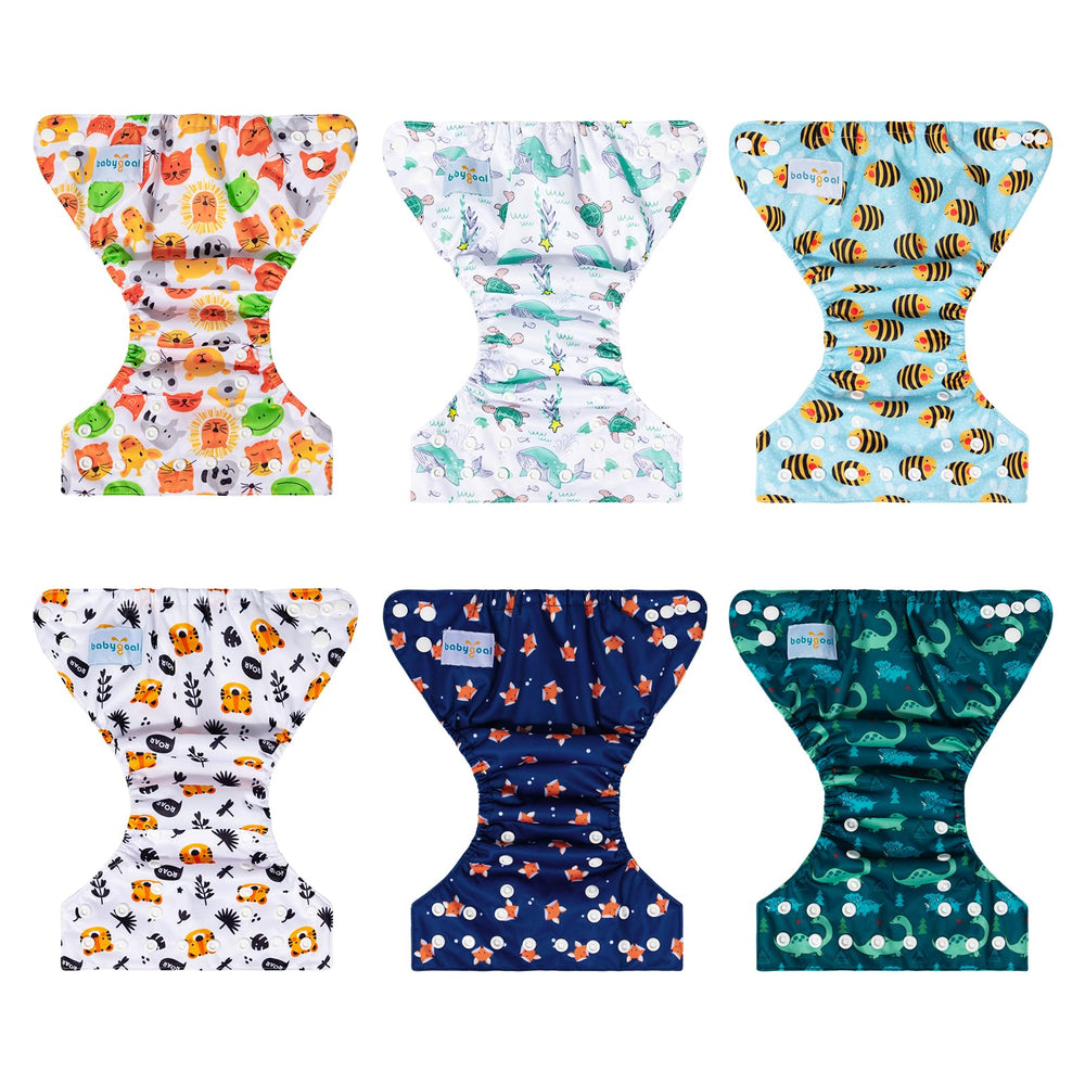 Babygoal 5–12 lb preemie fit ensures snug early diapering.