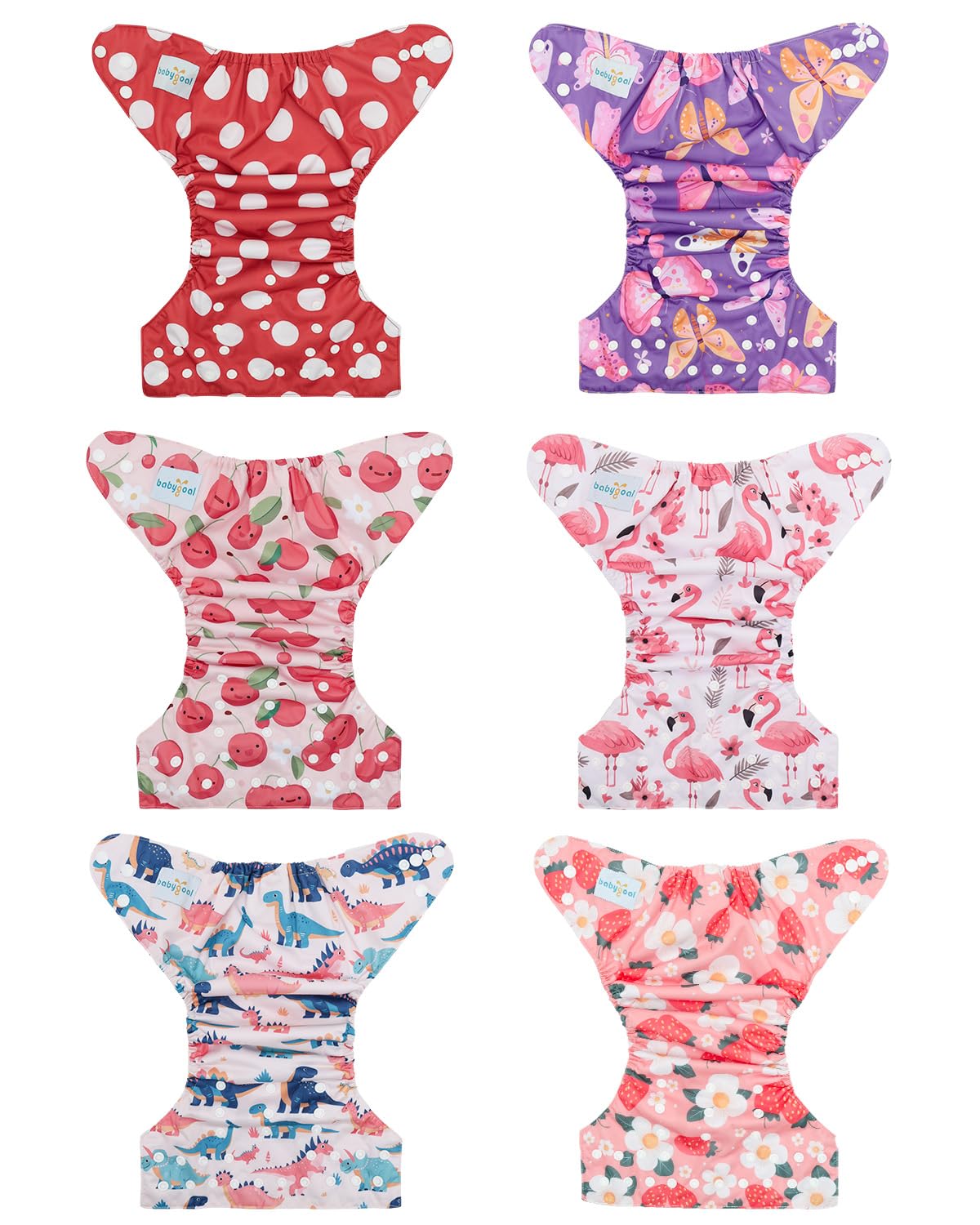 Babygoal 6 inserts offer absorbent layers for reliable leakage control.