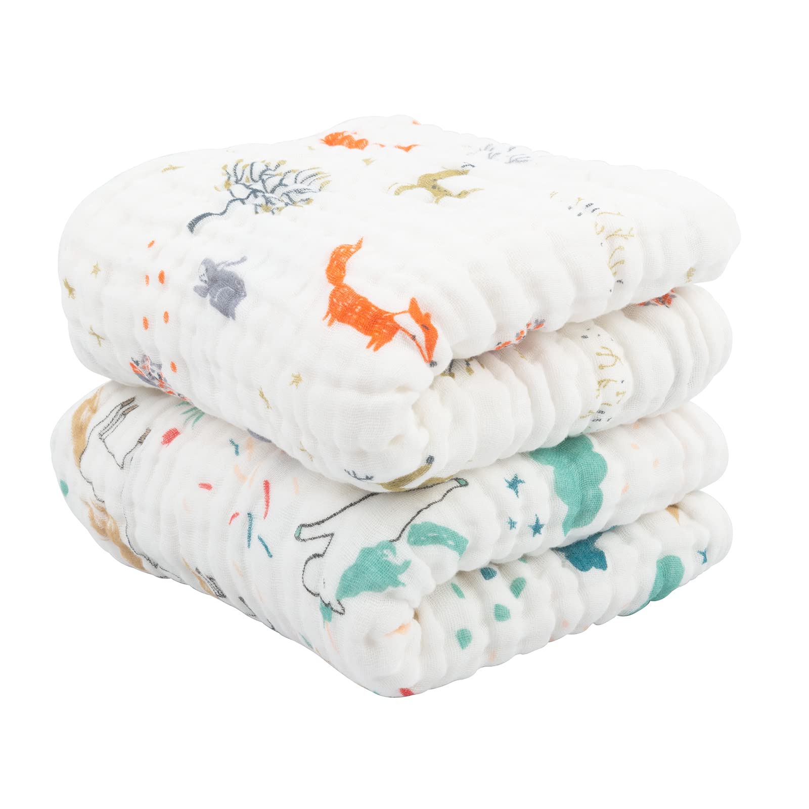 Babygoal hooded towel on a newborn, cozy and gentle.
