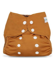 Babygoal cloth cover with adjustable snaps for a snug newborn fit