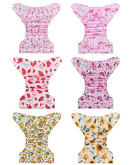 Babygoal rayon bamboo inserts provide a soft feel and high absorbency