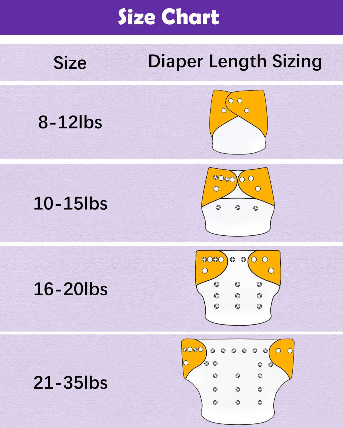 Babygoal breathable diaper layers keep skin dry and comfortable