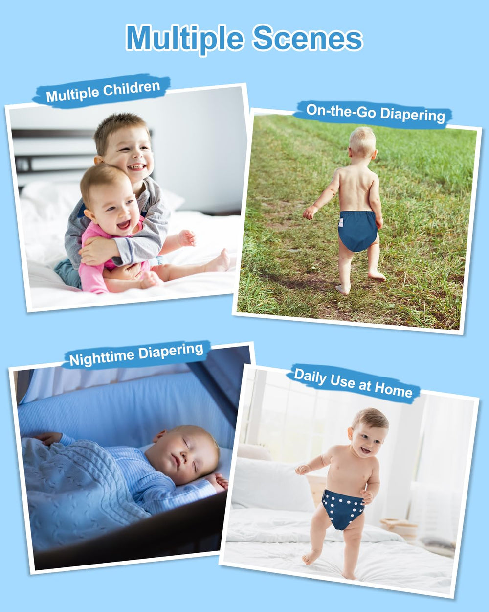 Babygoal breathable liner keeps delicate skin dry and comfortable.