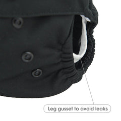 Babygoal diaper cover highlighting waterproof TPU outer layer