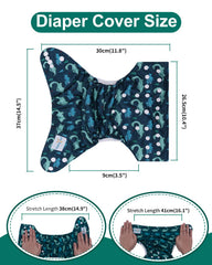 babygoal double gusset design helps prevent leaks during wear