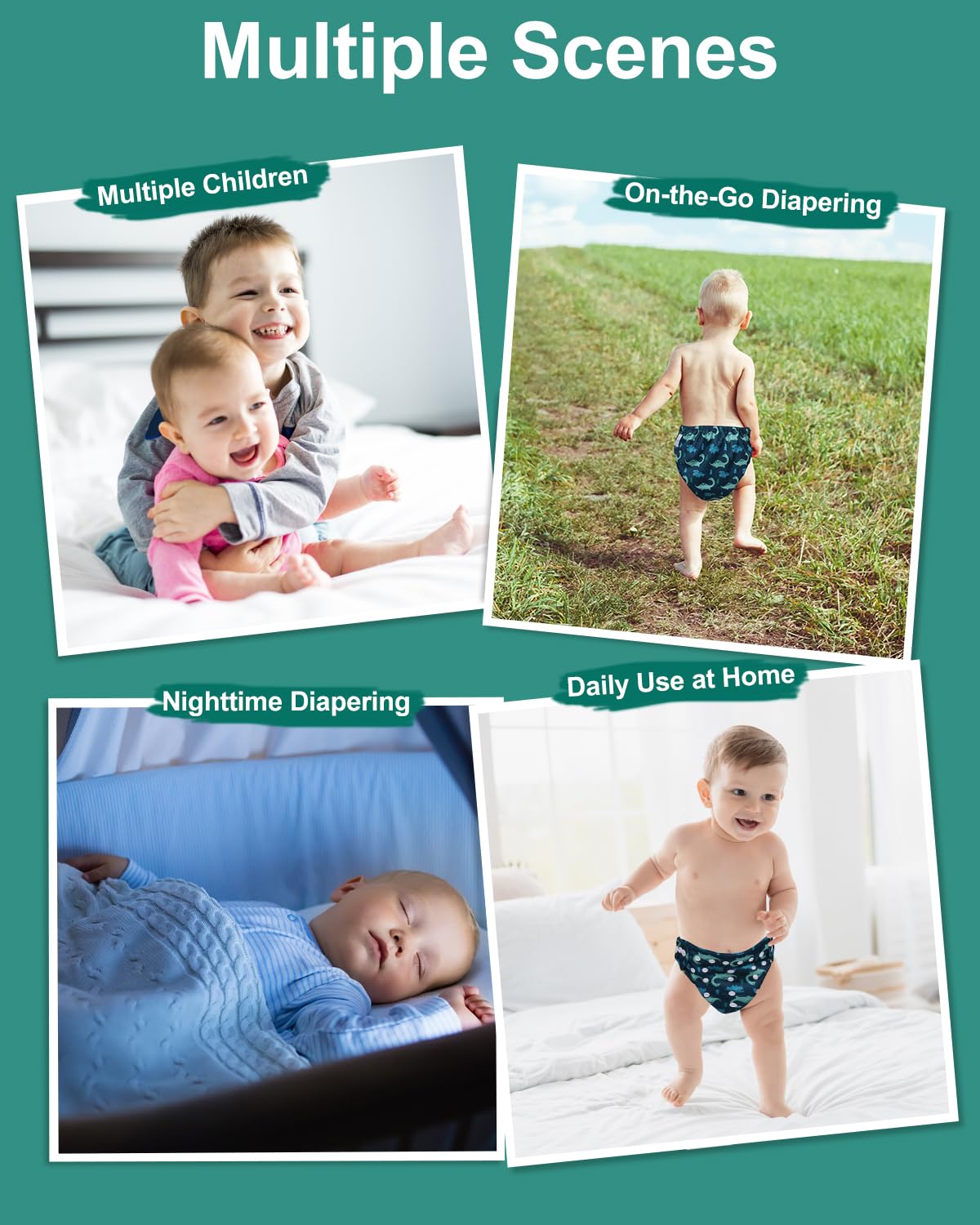 babygoal fits prefolds and fitted diapers for versatile use