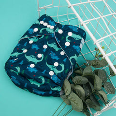 babygoal leg gussets and elastic waist help reduce leaks during movement.