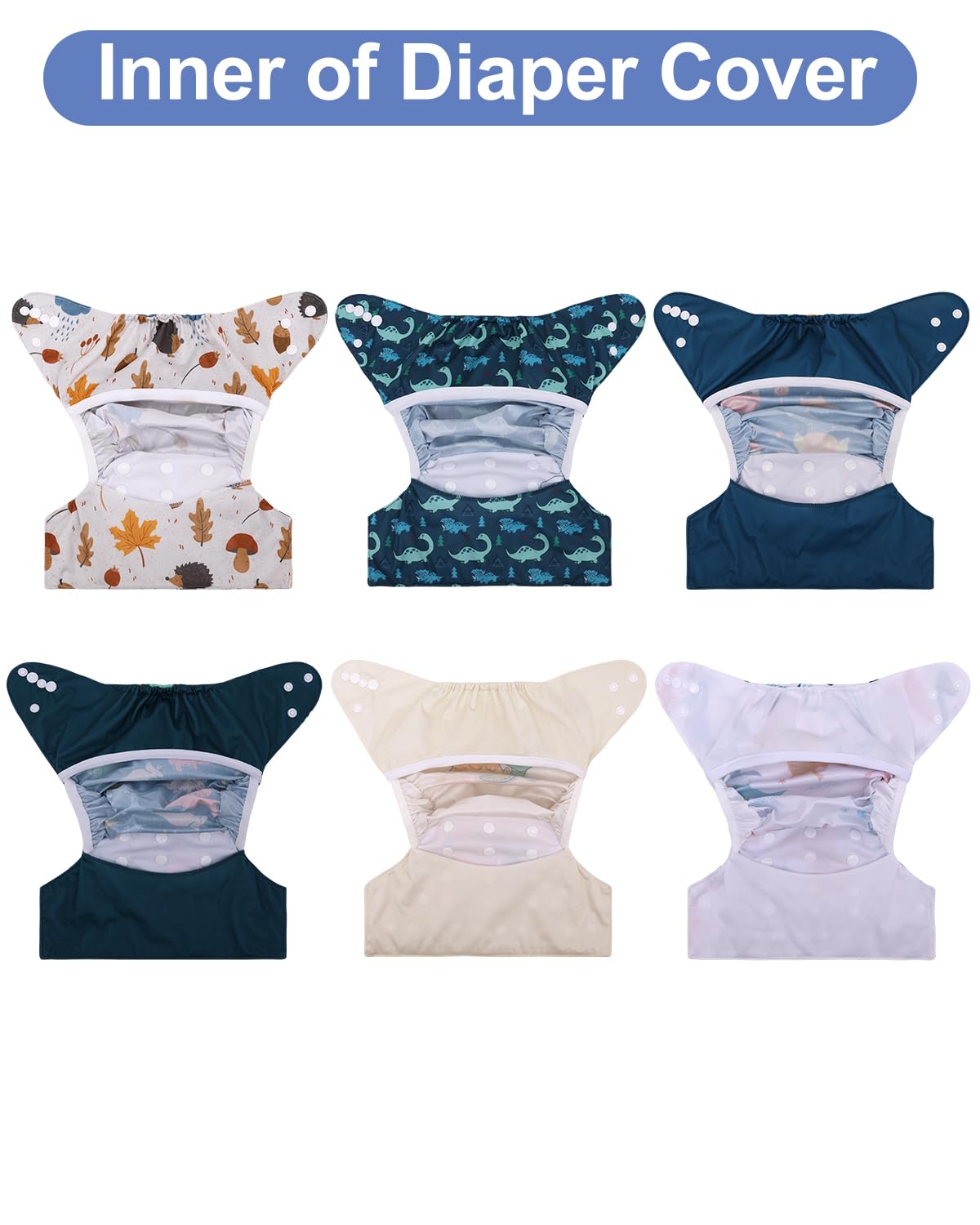 babygoal machine washable diaper covers simplify cleanup after use